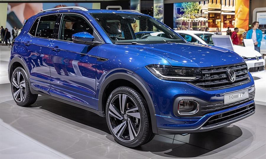 Volkswagen T-Cross 2021 em movimento